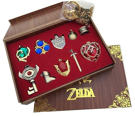FUMAN The Legend of Zelda Kette Schlüsselanhänger Dekoration Geschenk 10 Stück Set