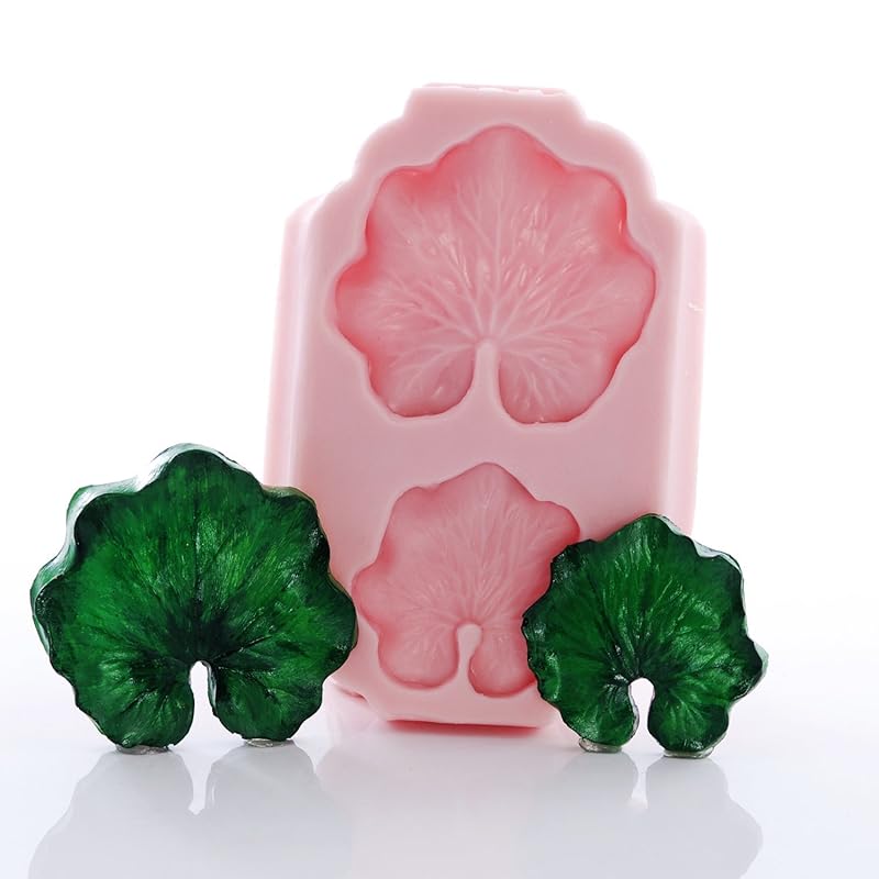 Lily Pad Flexible Silicone Mold, Fondant, Candy, Chocolate