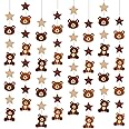 Teddy Bear Party Decorations Garlands for Beary First Birthday, We Can Bearly Wait Baby Shower Sign, Boys Girls Gender Reveal Backdrop