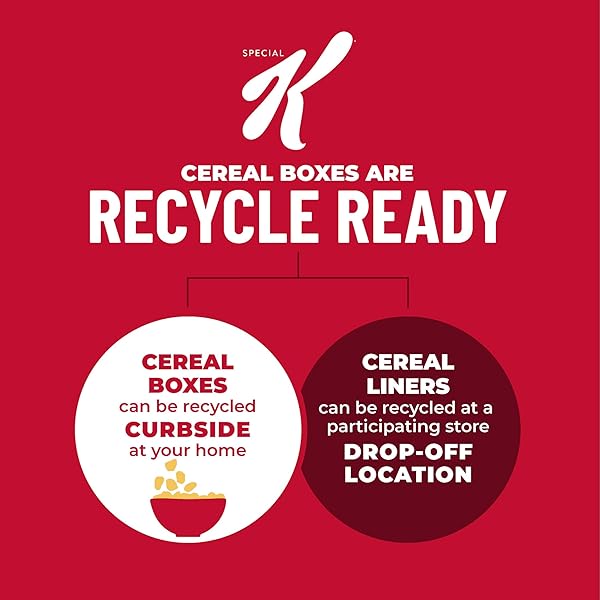 KELLOGG’S SPECIAL K RED BERRIES BREAKFAST CEREAL, GOOD SOURCE OF FIBER, LARGE SIZE, 14.7 OZ