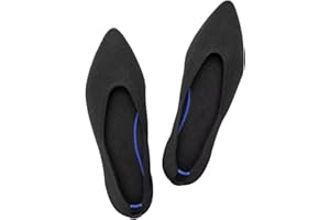 Frank Mully Womens Pointed Toe Flats Knit Dress Shoes Comfort Women Shoes Slip On Shoes for Woman Classic Softable Shoes Low Wedge