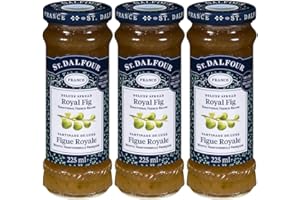VALUBNDL: ST DALFOUR JAM SPREAD - Confiture Tartinade - Royale Jams 100 Percent from Fruits - No Added Sugar All Natural - Cu