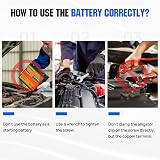 ECO-WORTHY 12V 30Ah LiFePO4 Battery Rechargeable Deep Cycle 4000+ Cycles view 7
