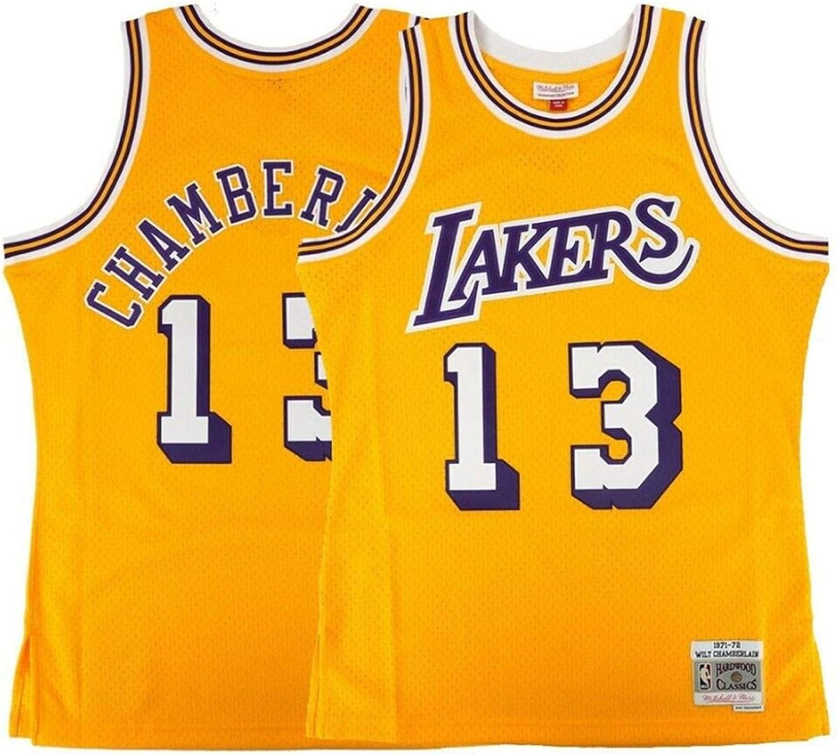 wilt chamberlain authentic jersey