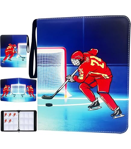 nhl hockey card binder Upper Deck - 2023-24 - Keep your collection organized and protected with the UniKeep Hockey Card binder kit Hockey Card Binder 900 Pockets,