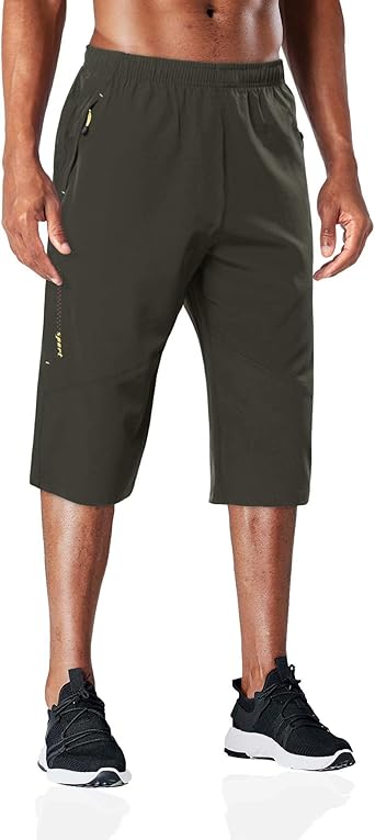 mens skinny jogger shorts