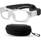 BLUE CUT Sports Protection Goggles, Safety Glasses for Basketball, Pickleball and All Outdoor Sports