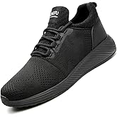 XUNRUO Safety Work Shoes for Mens Womens, Breathable Safety Steel Toe Athletic Sneakers, Lightweight Construction Carpenter Shoes