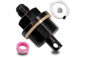 6492-10 Oil Priming Adapter Fit for Detroit Diesel DD13 DD15 Engines, M33×2.0 Thread 27mm Hex Replace J-49181 649210 with Dus