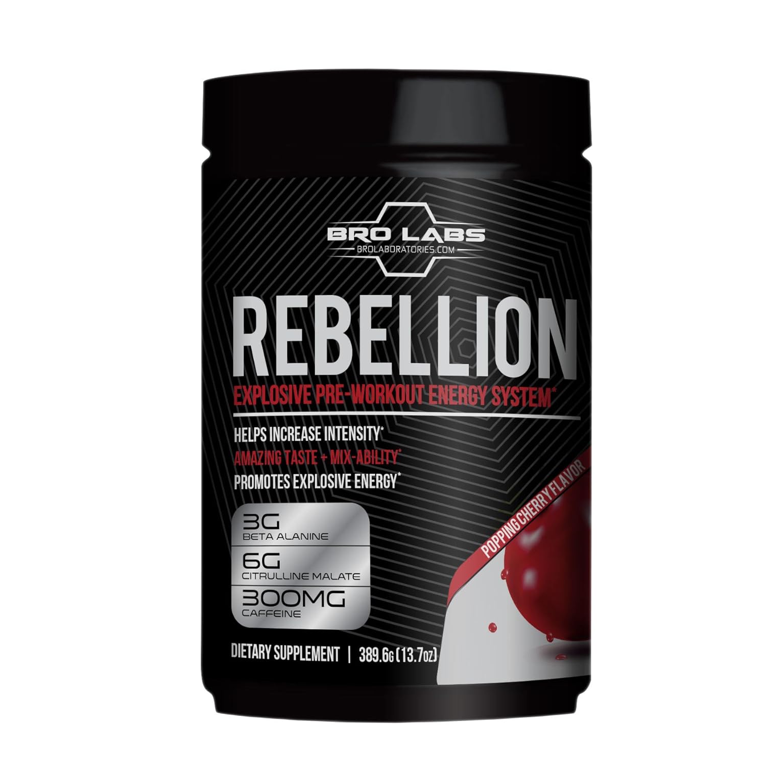 Rebellion Explosive Pre Workout Energy System Bro Labs
