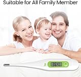femometer Digital Thermometer Oral/Rectal/Underarm Green Accurate Fast view 7
