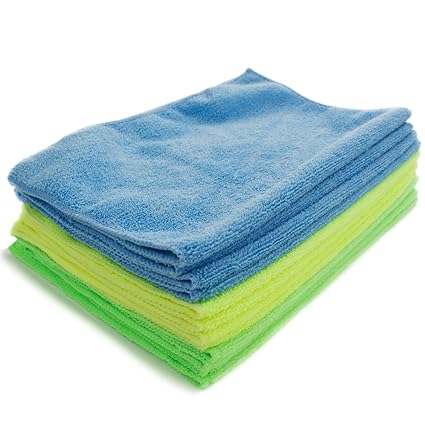 Zwipes 735 Microfiber Towel Cleaning Cloths 12 Pack Amazon In Car Motorbike