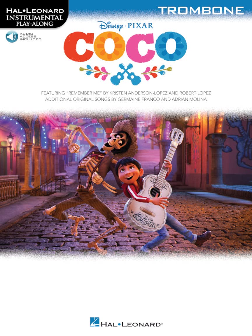 Disney Pixar's Coco: Instrumental Play-Along For Trombone: Instrumental Play-Along - from the Motion Picture Soundtrack