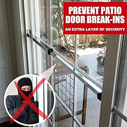SECURITYMAN Sliding Door Security Bar-Child Proof