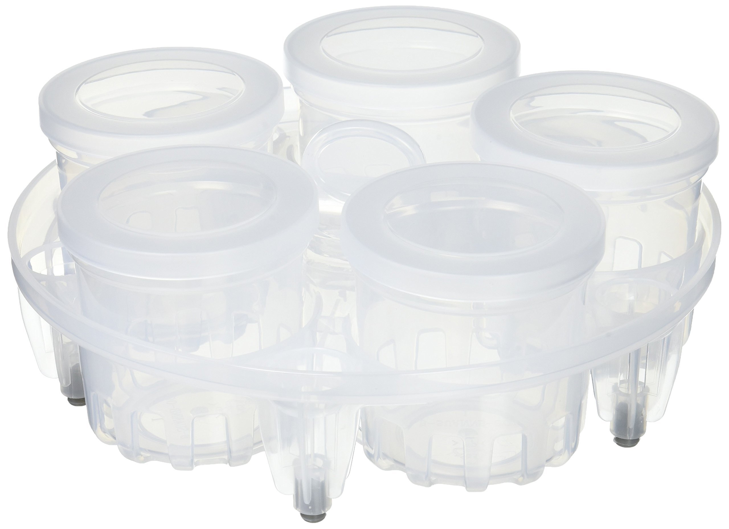 Instant Pot Set Yogurt Maker Cups, Plastic, Transparent White Buy