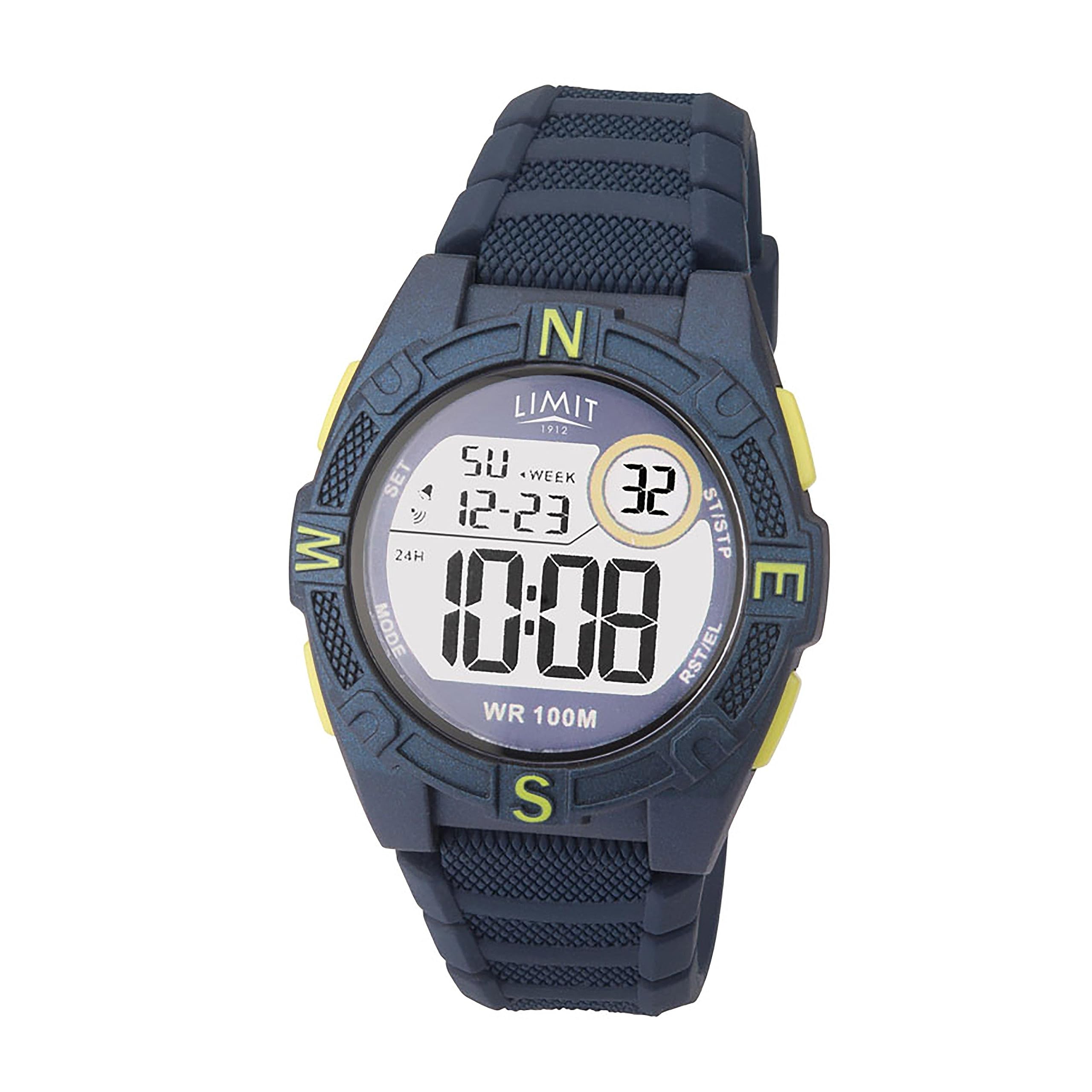 Limit Unisex Digital Watches, Navy, One Size