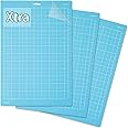 LOPASA Cutting Mat for Cricut Joy Xtra, 8.5x12 Blue Adhesive Light Grip Cutting Mats Set, Joy Extra Accessories and Supplies(3 LightGrip Sheets)
