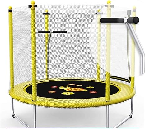 Amazon Co Jp 子供 トランポリン おもちゃ 安全カバートランポリン ホーム 子供 遊具 屋外 屋内 手すりと安全エンクロージャネット 練習屋内屋外の折りたたみトランポリン 子供の大人 250キロとリバウンダートランポリン 家庭用 トランポリン 子供へのギフトzhangyn