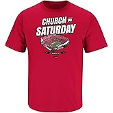 Church On Saturday T-Shirt for Georgia College Fans (SM-5XL)