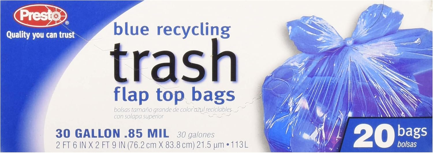 13 gallon clear garbage bags large discount