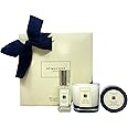 Jo Malone London Mini Luxuries Trio Gift Set - Wood Sage & Sea Salt Cologne - English Pear & Freesia Body Creme - Peony & Blush Suede Candle - Travel Size
