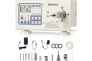 Huanyu Digital Torque Meter Portable Torsion Meter Screw Driver Wrench Measure Tester Upgrade Instrument Torque Tester HP-250 Accessory A+B