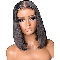 Arabella 5x6 Bob-Perücke Aus Echthaar – 210% Dichte, Klebefrei, Vorgeschnitten