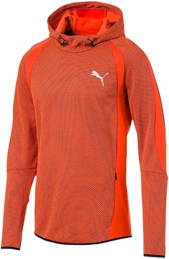 sudadera puma naranja