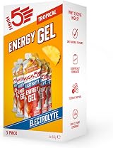 HIGH5 Energy Gel Electrolytes 23g 5x Tropical No Caffeine 91 kcal