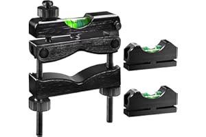 PALATALA Scope Leveling Kit, Professional Scope Level Magnetic Scope Mounting Kit with High-Precision Bubble, Universal Rifle Scope Leveling Kit Tools for Shotgun, Frame, Shooting Table, Maintenance