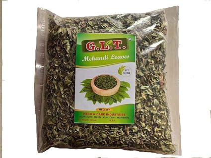 G.L.T. DRY MEHANDI LEAVES 100% NATURAL & ORGANIC (1kg)
