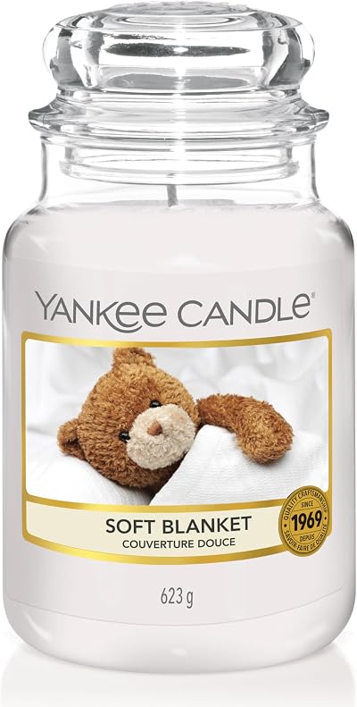 Yankee Candle Soft Blanket Large Jar Candle 150 Hour Burn Time