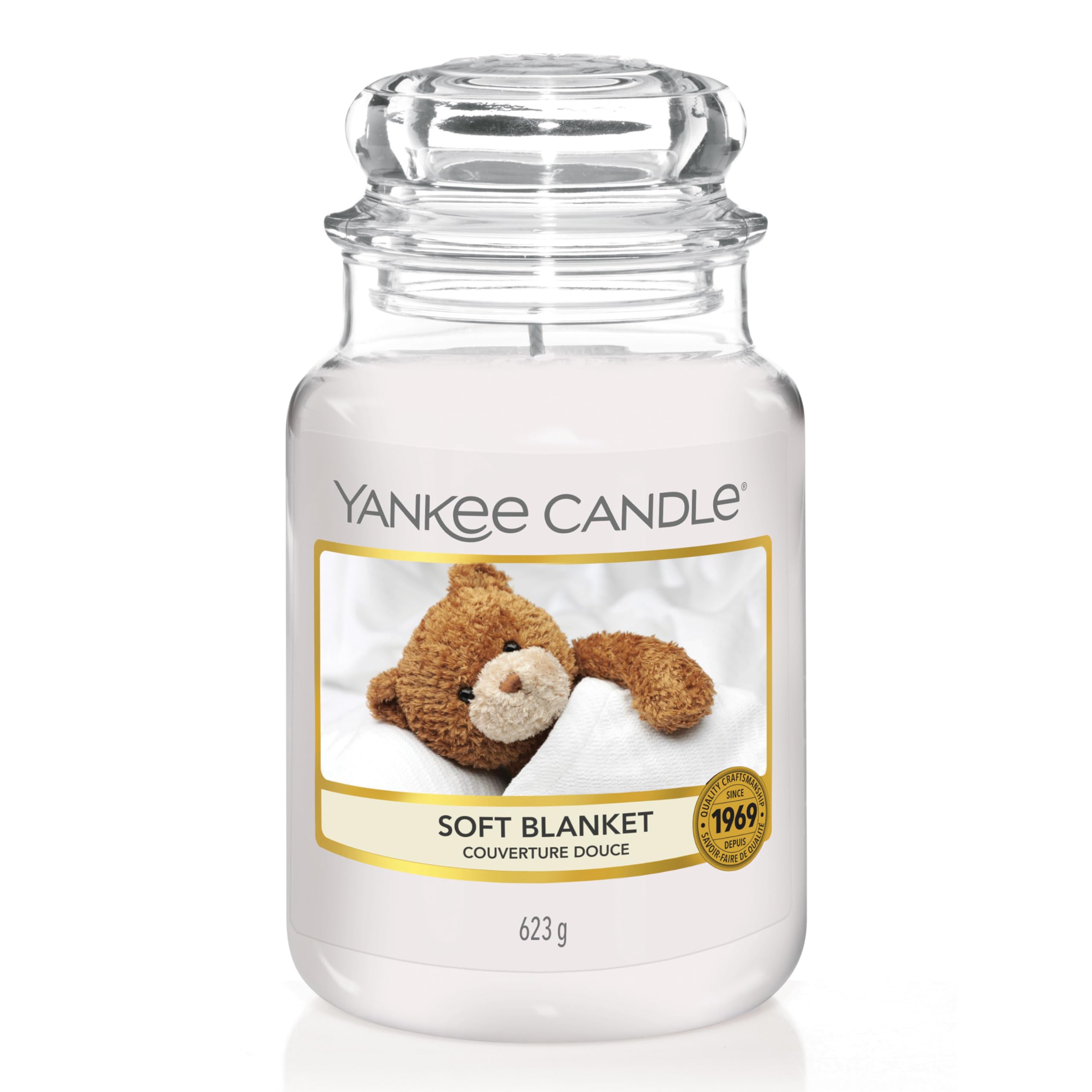 Yankee Candle Scented Candle | Soft Blanket Large Jar Candle | Long Burning Candles: up to 150 Hours