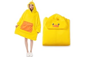 Krifey Wearable Blanket Hoodie, Oversized Sherpa Hooded as Christmas, Birthday Gifts for Mom Women Girlfriend Men