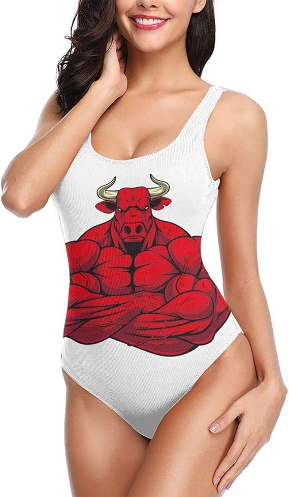 Amazon Co Jp スクール水着 水着 レディース 牛 筋肉 赤い 強い ワンピース ビキニ 連体式 水浴 水泳 温泉 可愛い Bolaco 服 ファッション小物