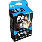 Star Wars: Unlimited TCG Legends of The Force Qui-Gon Jinn Spotlight Deck - Ready-to-Play 50-Card Deck with Exclusive Cards, Ages 12+, 2+ Players, 20 Minute Playtime, Made by Fantasy Flight Games