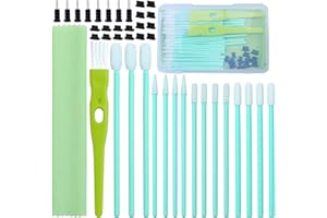 Aneco 68 Pieces Cell Phone Cleaning Kit Brush Set USB Charging Port Type C Anti Dust Port Plug Set and Headphone Jack Cleaner Compatible with iPhone, iOS Android, Cell Phone, Electronics Cleaner