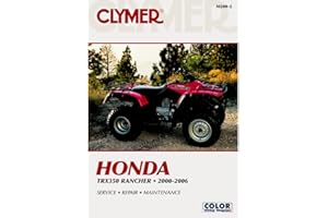 2000-2006 HONDA TRX350 RANCHER SERVICE MANUAL HONDA, Manufacturer: CLYMER, Manufacturer Part Number: M200-2-AD, Stock Photo - Actual parts may vary.