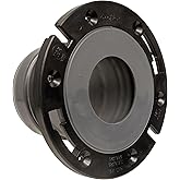 FlexOn 4 Inch Toilet Flange Repair Kit for Home Improvement, No-Wax Commode Flange with Spacer, Offset Bolts & Seal Gauge - F