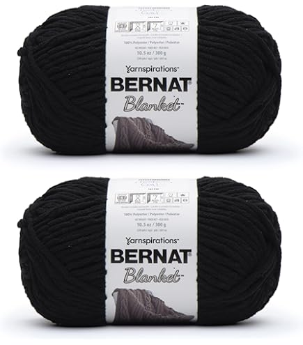 Lot De 3 Pelotes Bernat Voile Away - Fil Polyester Super Volumineux N°6 Pour Couvertures Bébé, Tricot Et Crochet