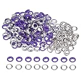 HARFINGTON 200 Set Color Round Grommets 10mm