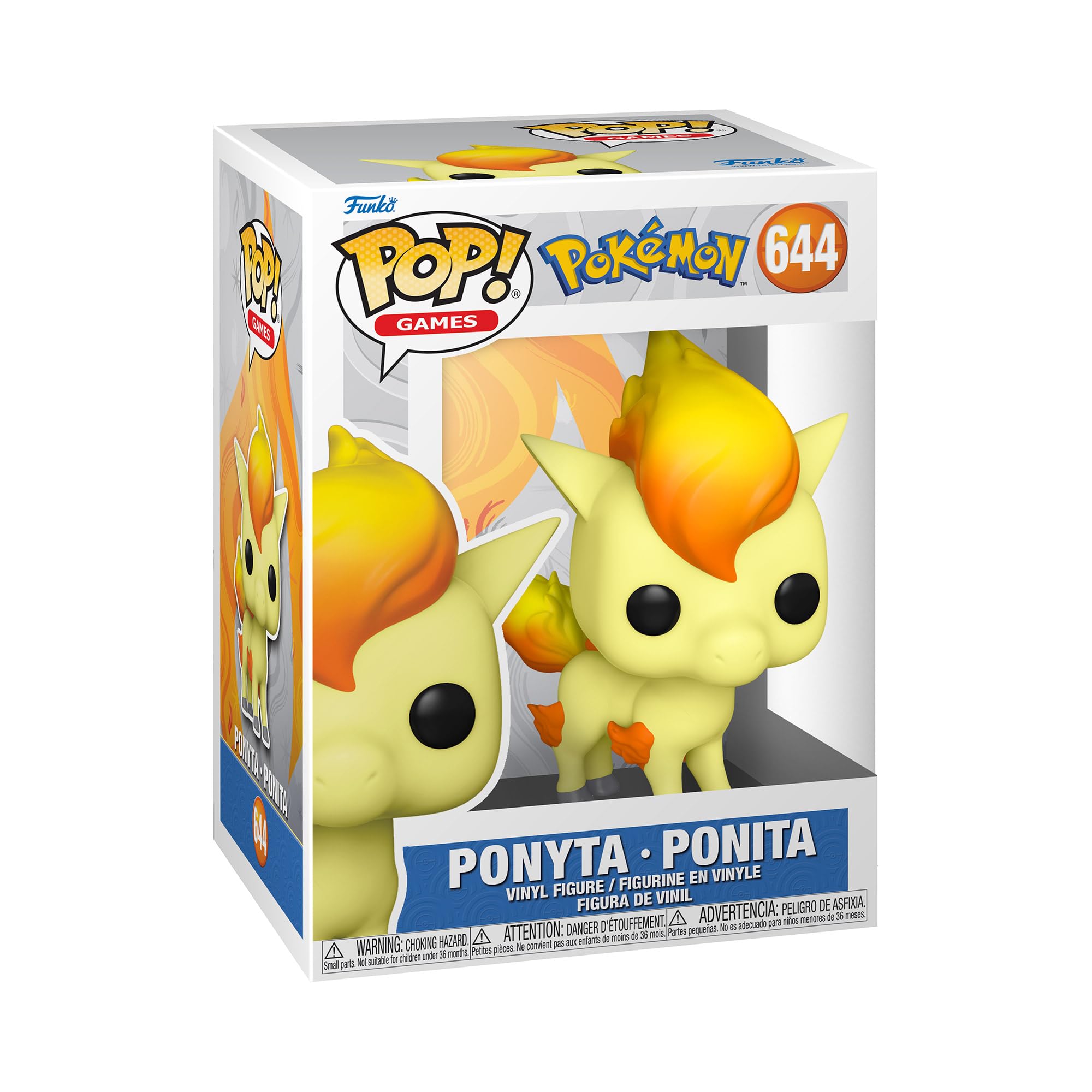 Funko Pop! Games: Pokemon - Ponyta - Collectable Vinyl Figure - Gift Idea - Official Merchandise - Toys for Kids & Adults - Video Games Fans - Model Figure for Collectors and Display