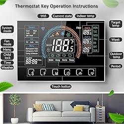 Bestechy Smart Home Thermostat, Digital Thermostat