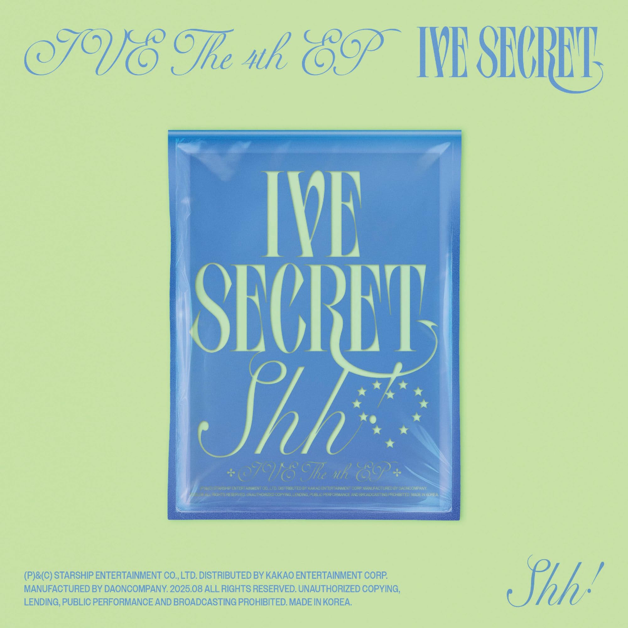 Photo 1 of (Shh ver.) IVE THE 4th EP IVE SECRET