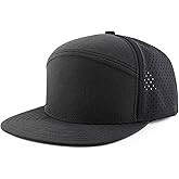 Trendy Apparel Shop Oversize XXL 6 Panel Camper Style Performance Snapback Cap