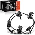A-Premium Rear Left ABS Wheel Speed Sensor Compatible with Cadillac Models - SRX 2010 2011 2012 2013 2014 2015 2016 - Rear Left Driver Side, Replace# 15921850