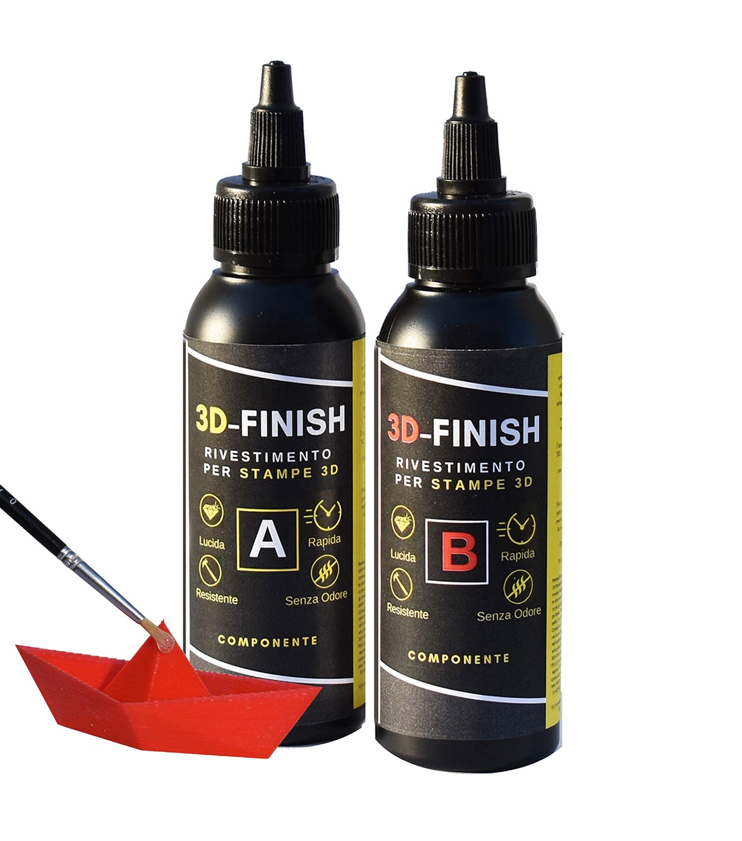 Resin Pro - 3D - Finish “Fast”: Post-Print Coating for Sanding and Finishing of 3D Prints - 370 ml — image 1