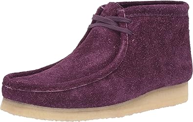 purple clarks shoes