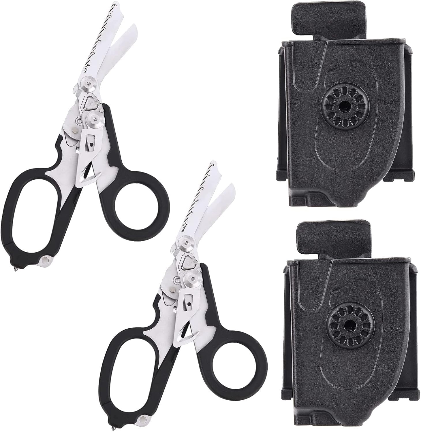 lfdhcn Folding Pliers Scissors, 6 in 1, Alloy Steel, Silver, 8.2 x 3.9 inches, 300g, Multi-Tool, Portable, Response Emergency Shears for Outdoor Survival, Home