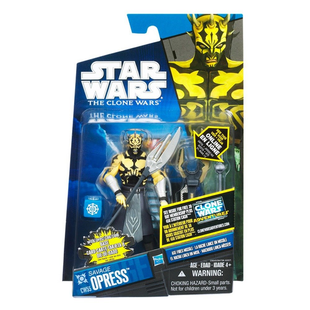 Star Wars Clone Wars Action Figure Savage Opress (Shirtless) CW55